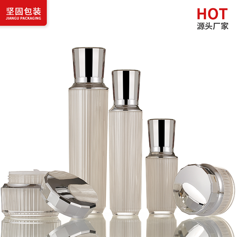 Toner, cream, serum bottle