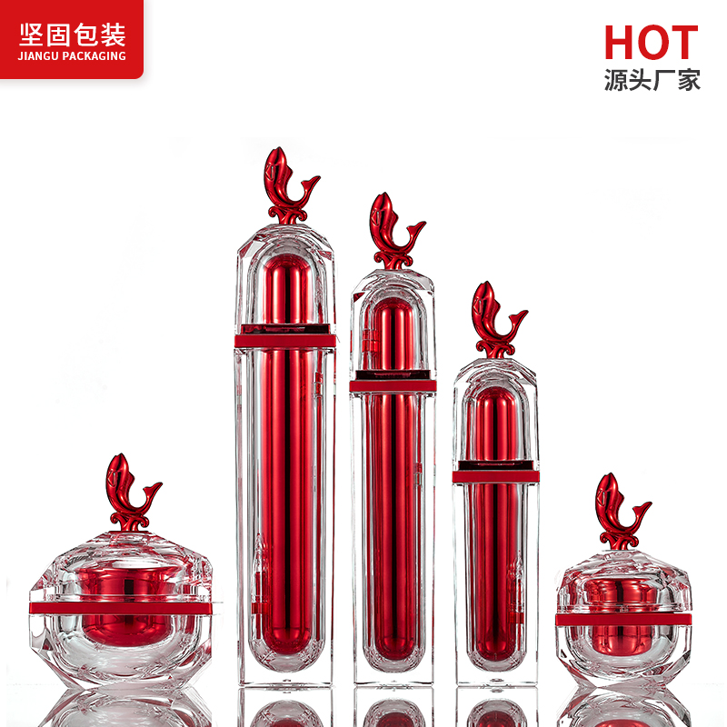 Toner, cream, serum bottle