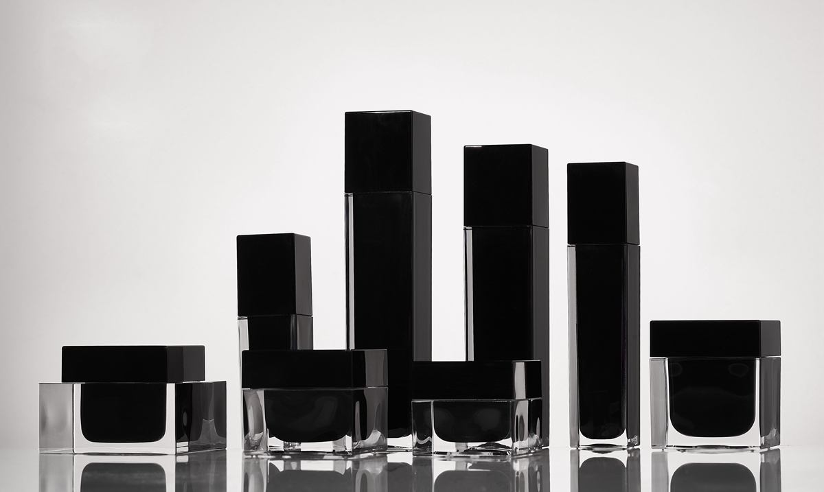 Toner, cream, serum bottle