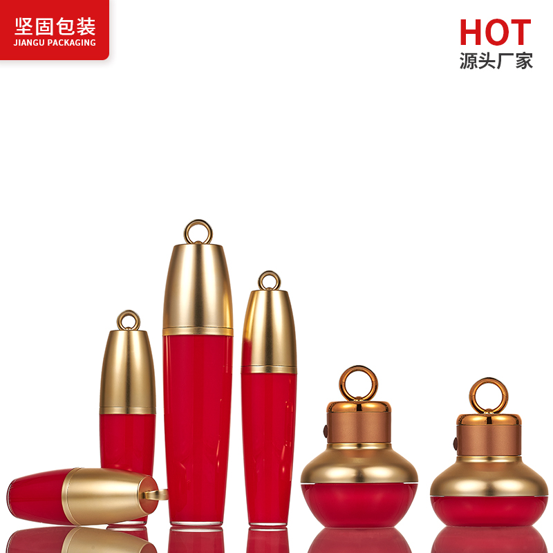 	Toner, cream, serum bottle