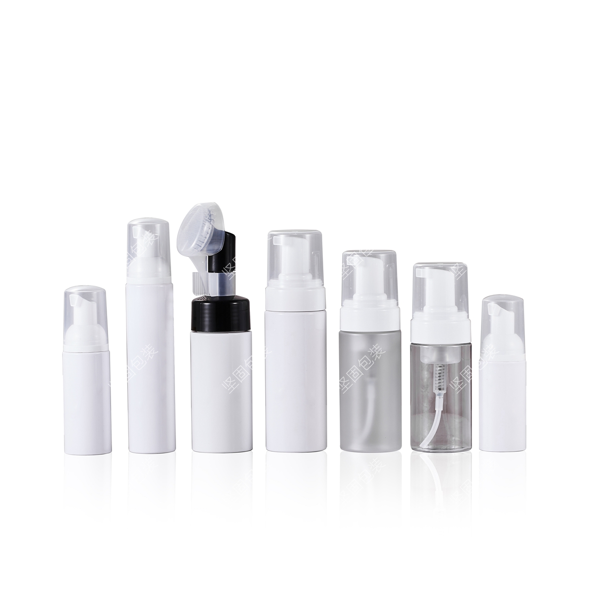 Shampoo, body wash, toner, cleanser mousse bottle