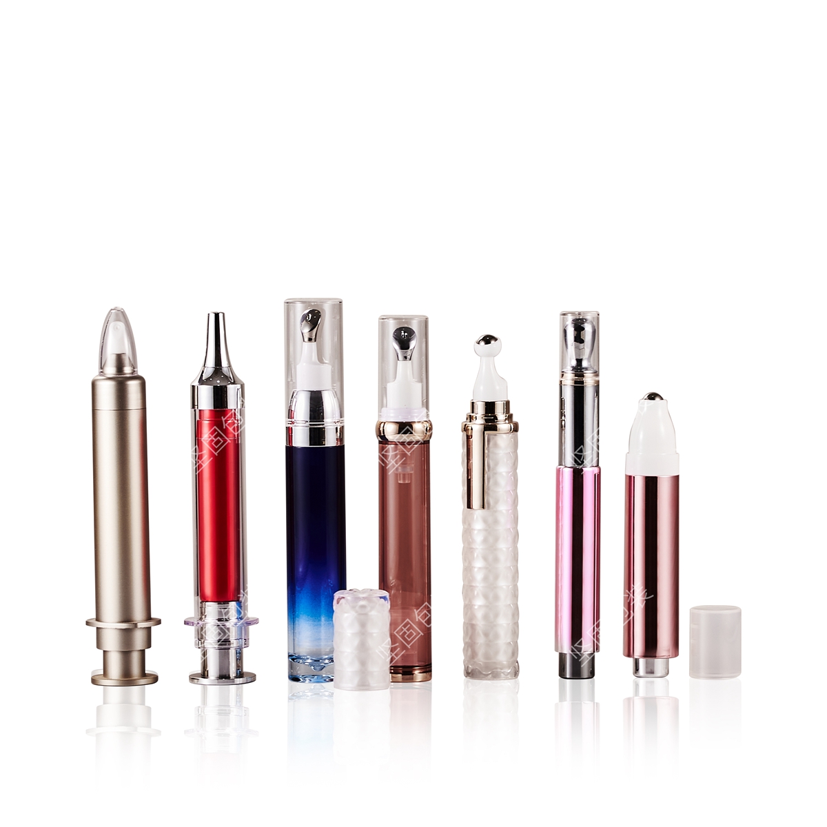 Ball bottle, eye cream bottle, eye serum bottle, vibrating instrument bottle