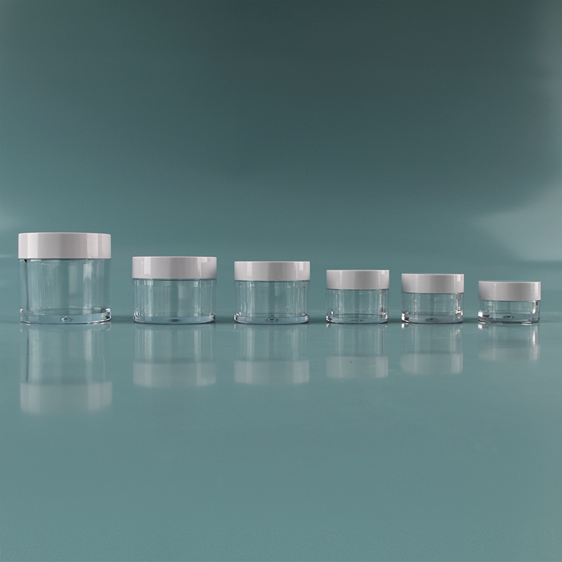 5g 10g 15g 30g White Frosted Face Empty Plastic Cream Jar for Cosmetic Use