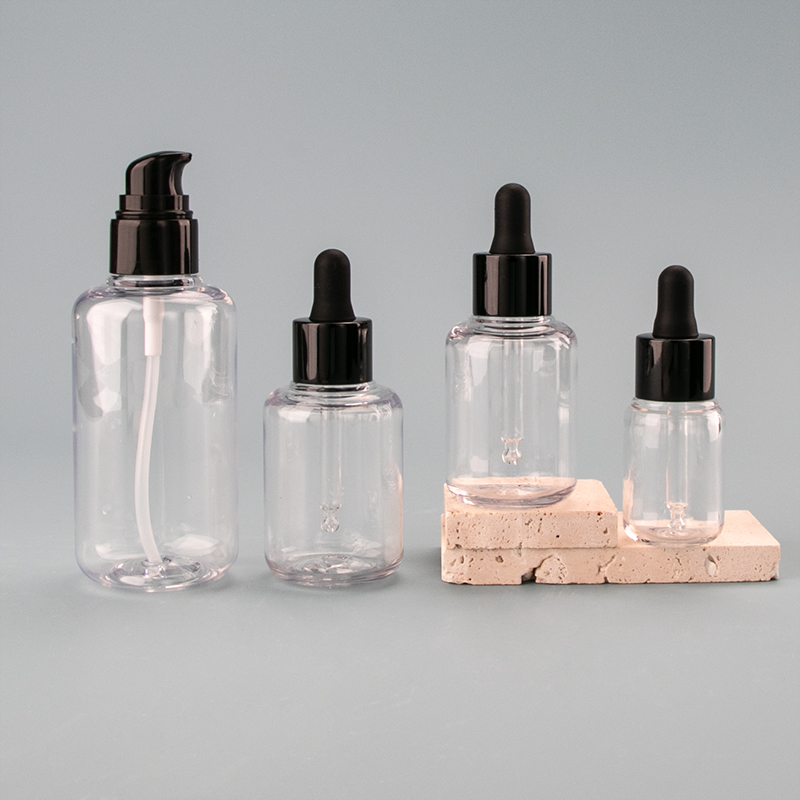 20ml 30ml 50ml 60ml 100ml 120ml Luxury Customized Oils Cosmetic Packaging Plastic Bottles with White dropper for Hair Oil 