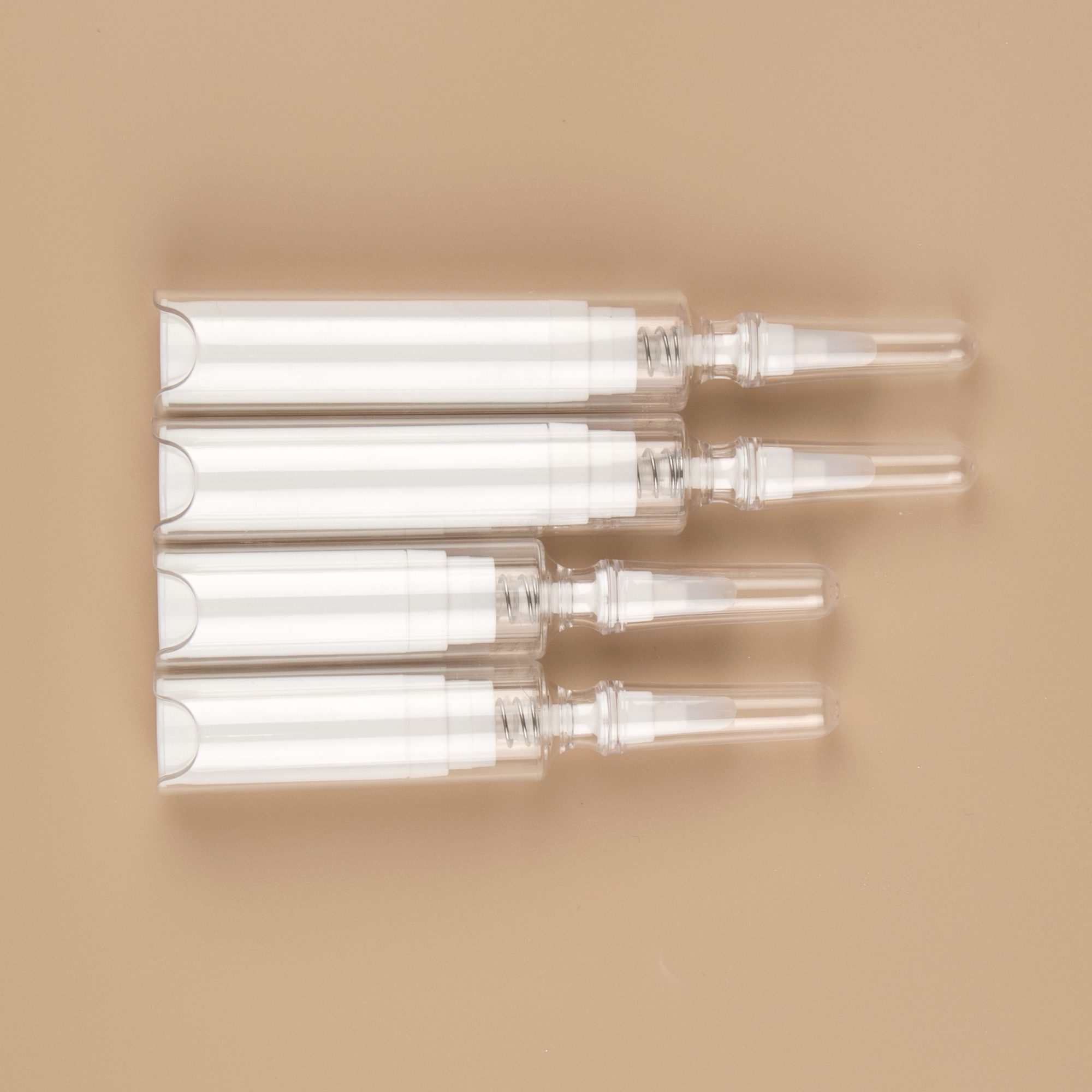 5ml 10ml Plastic Bottle Amber Clear Serum Medical syringe bottle for cosmetics oil/cosmetics packaging containers/skin care