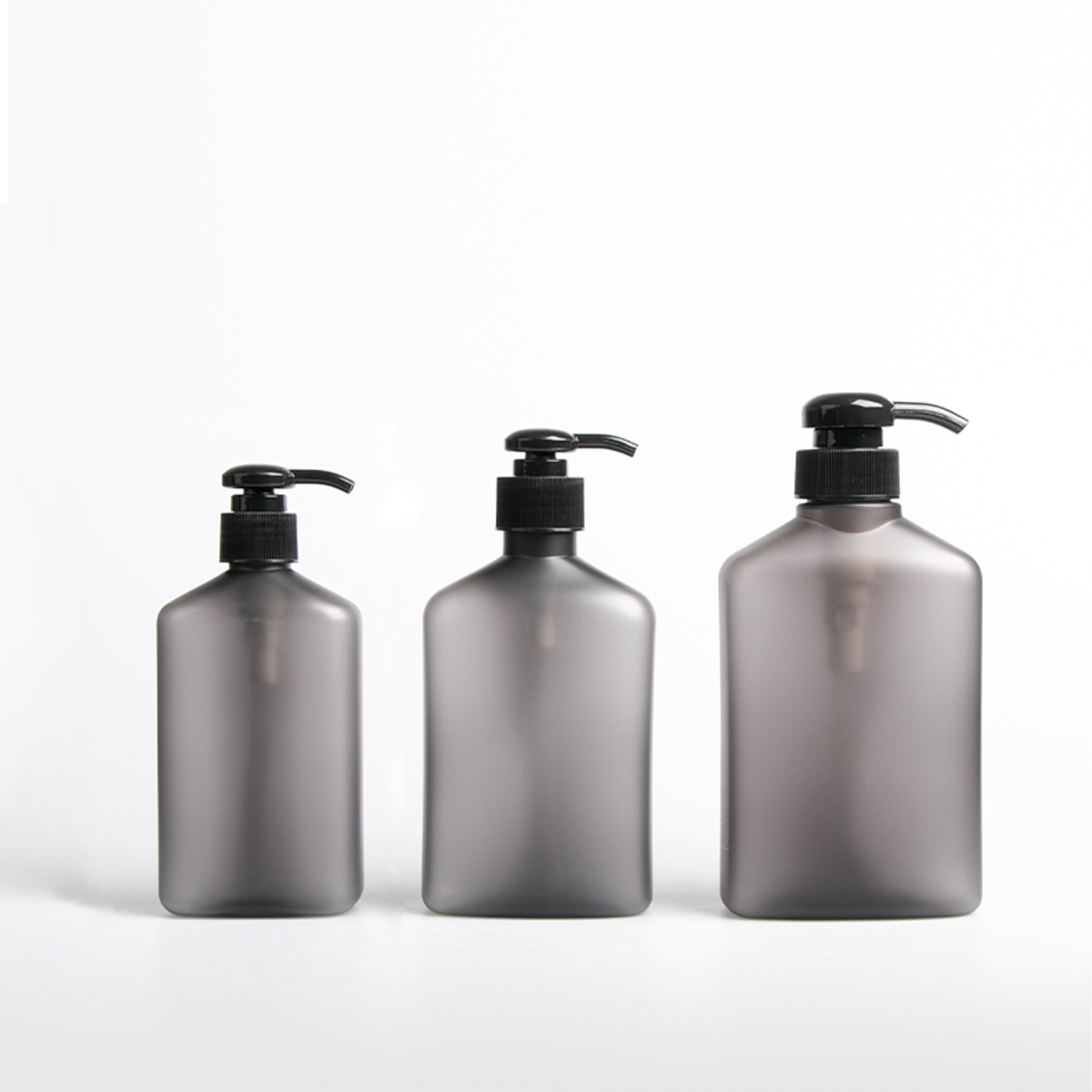 250mlBathroom household push pump bottle shampoo bottle transparent pet plastic hand sanitizer bottle